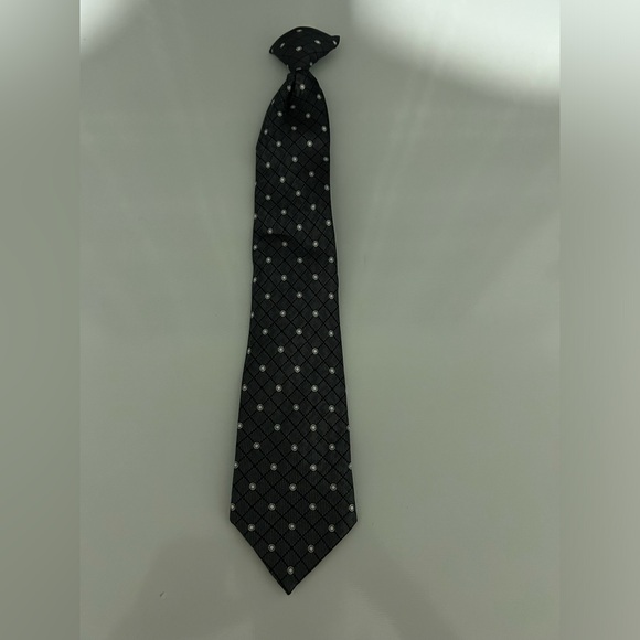 Boy's Clip On Tie Polka Dots - Picture 1 of 5